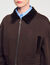Cropped dual-fabric sweatshirt