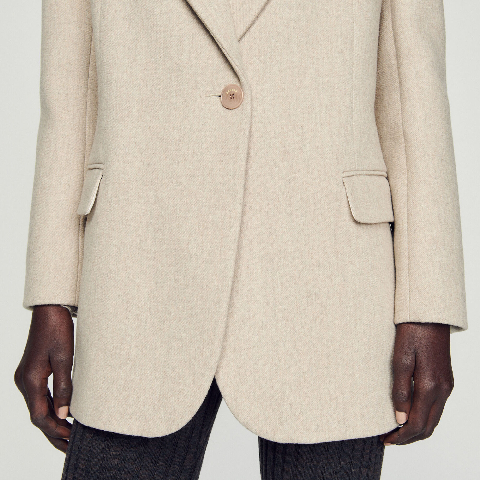 Oversized suit jacket