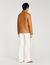 Buttoned lambskin jacket