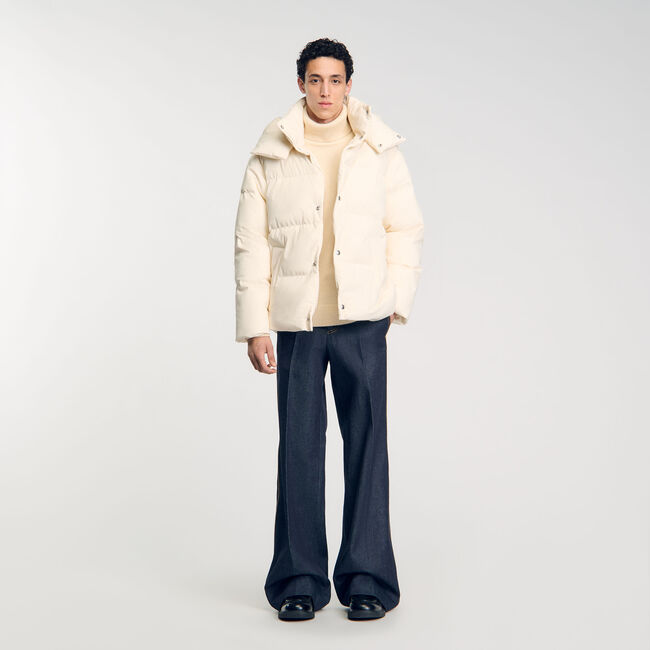 Quilted puffer jacket
