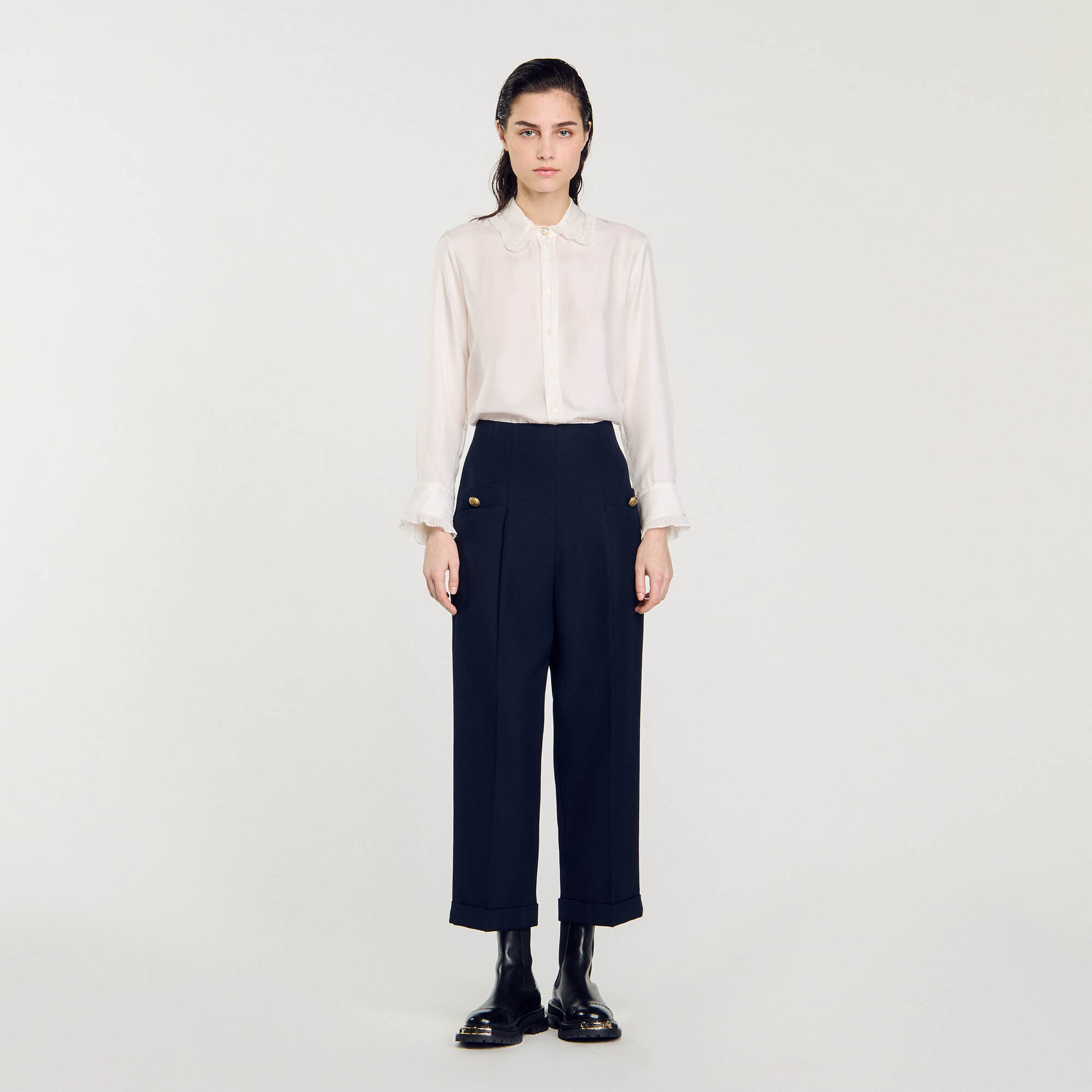 Wide legs trousers