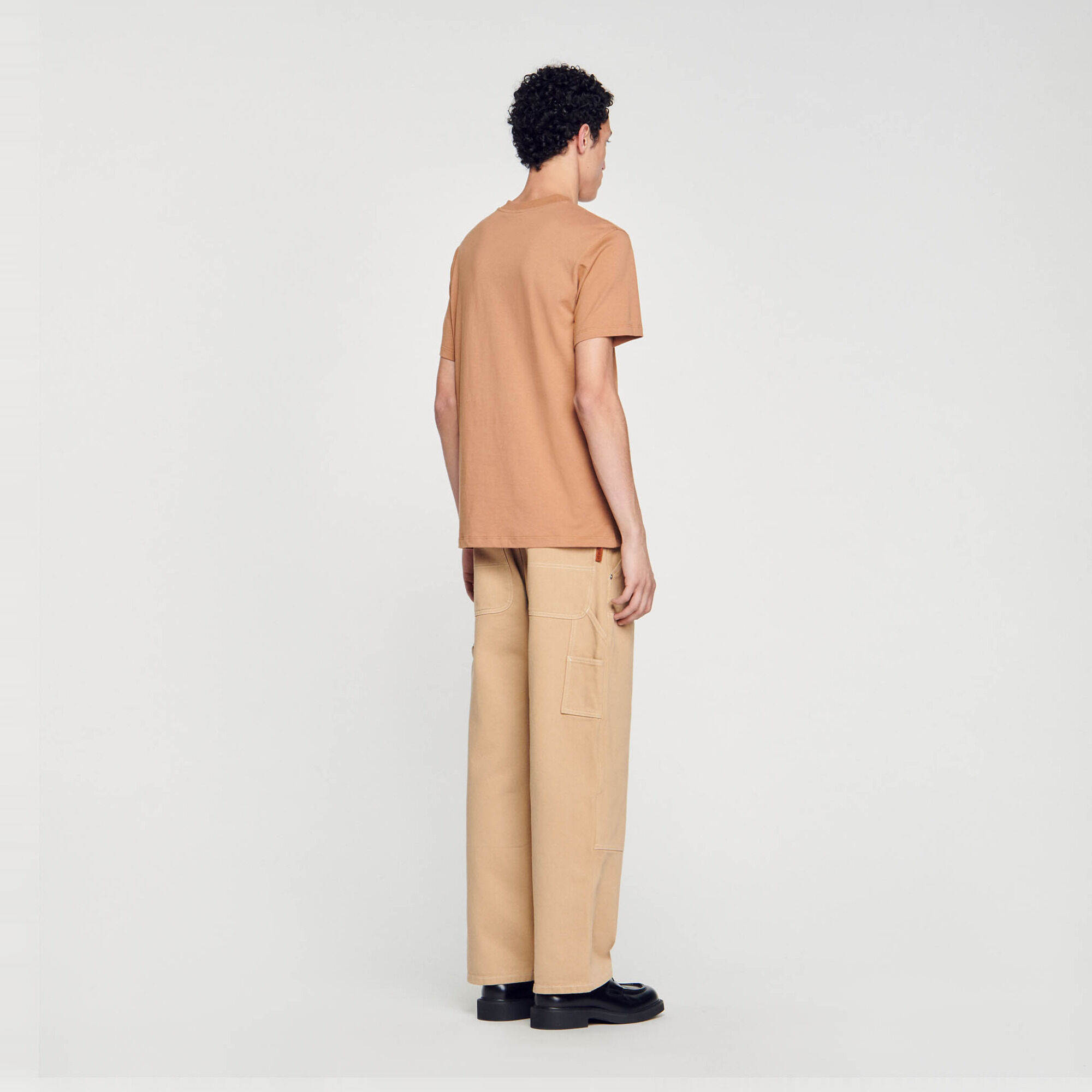 T-shirt with Square Cross patch