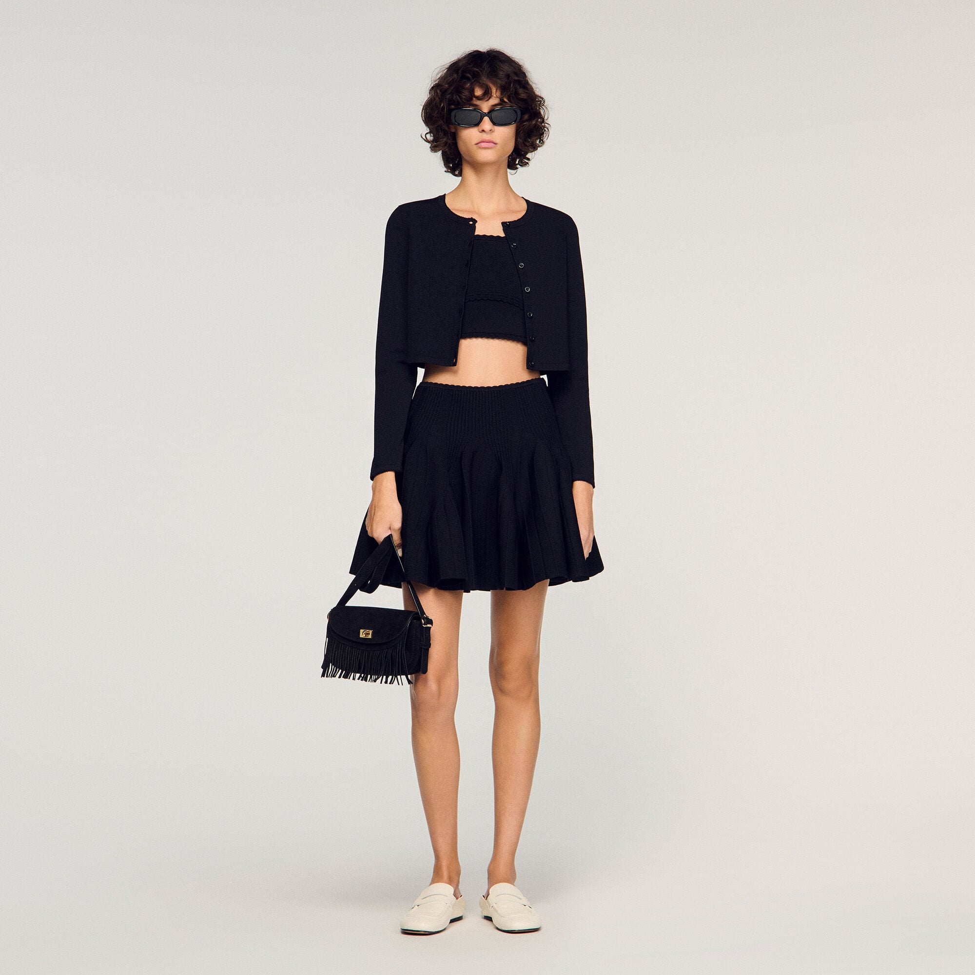 Cropped cardigan