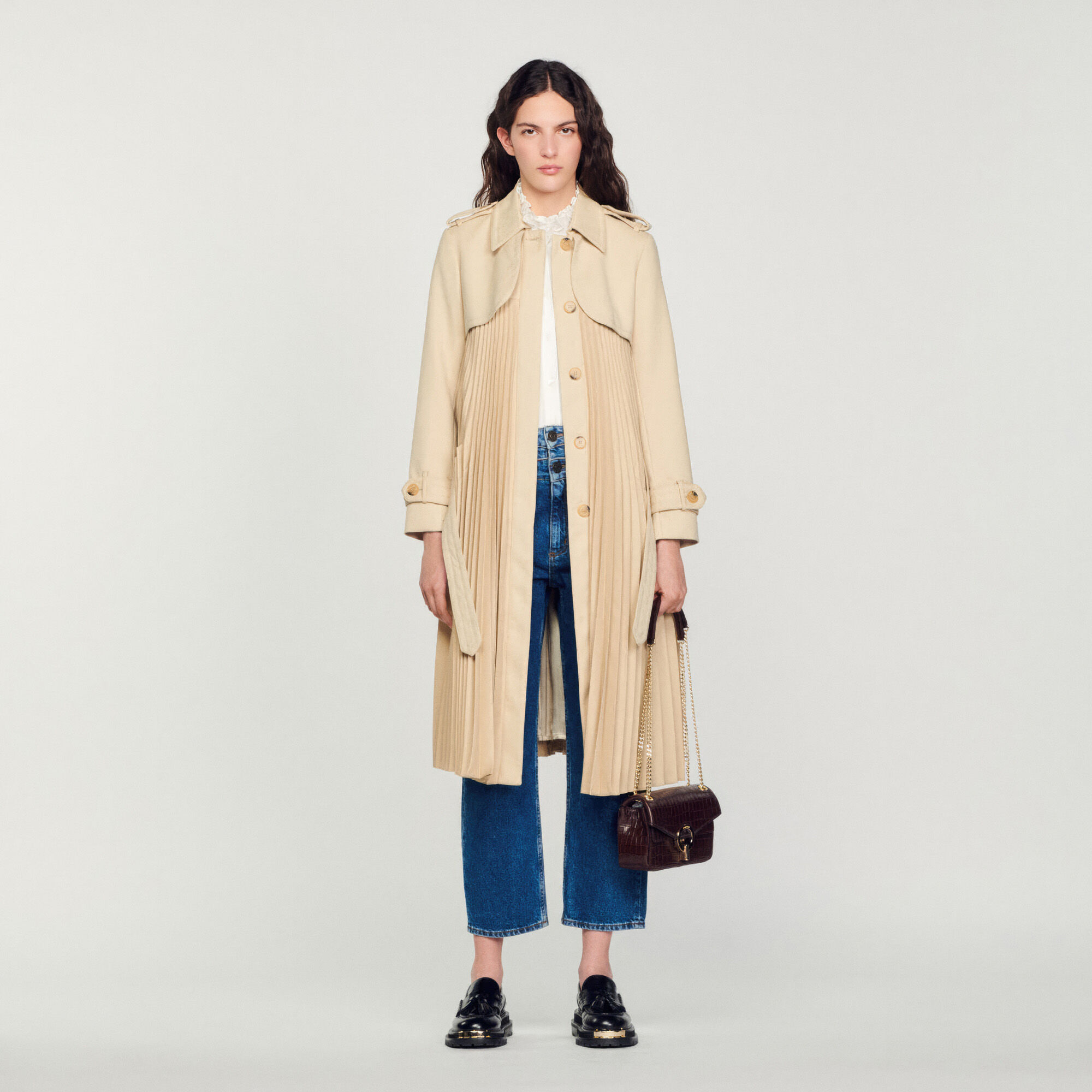 Sandro online coat sale