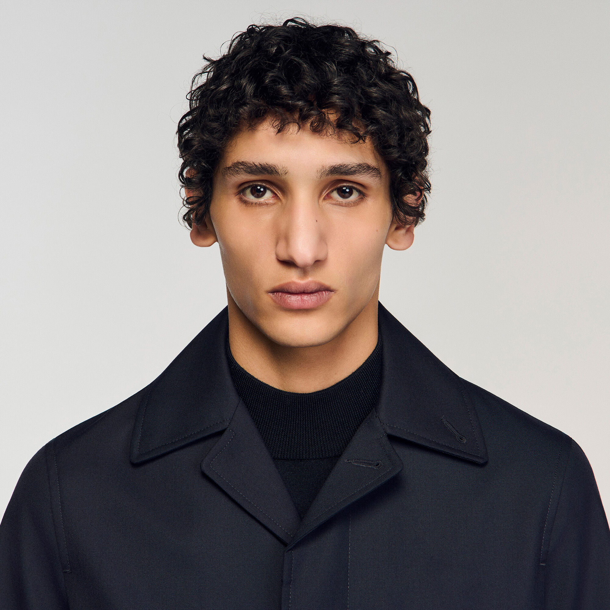 Waterproof technical fabric coat