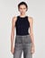 Embroidered vest top