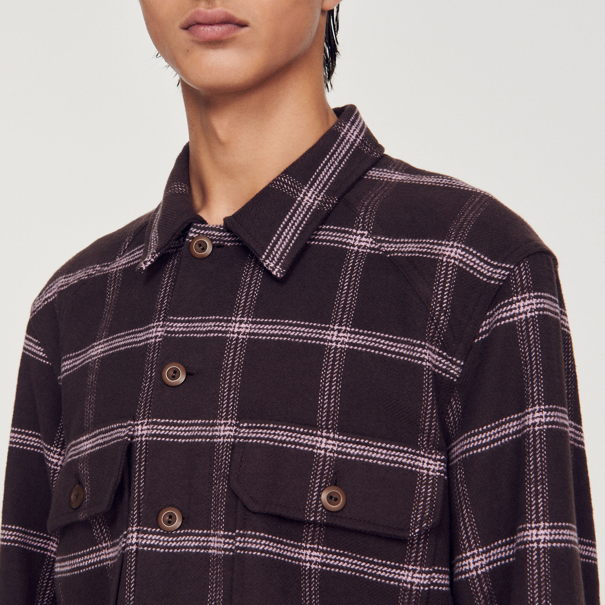 Check overshirt