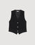 Masculine rhinestone waistcoat