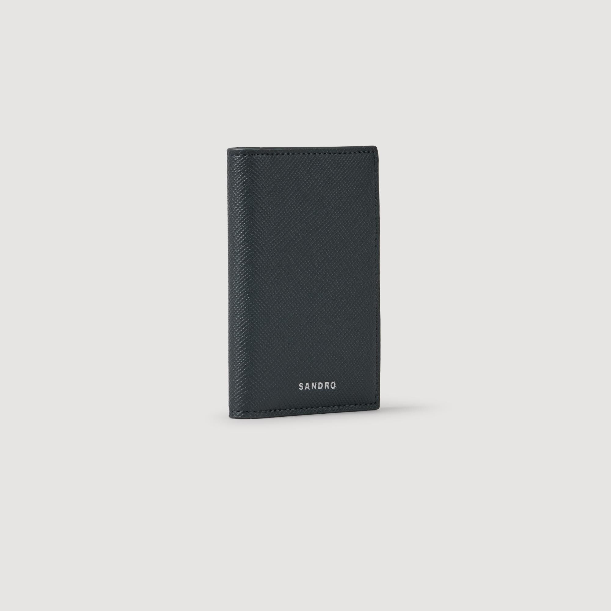 Reconstituted leather leather wallet