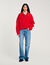 Buttoned neck jumper