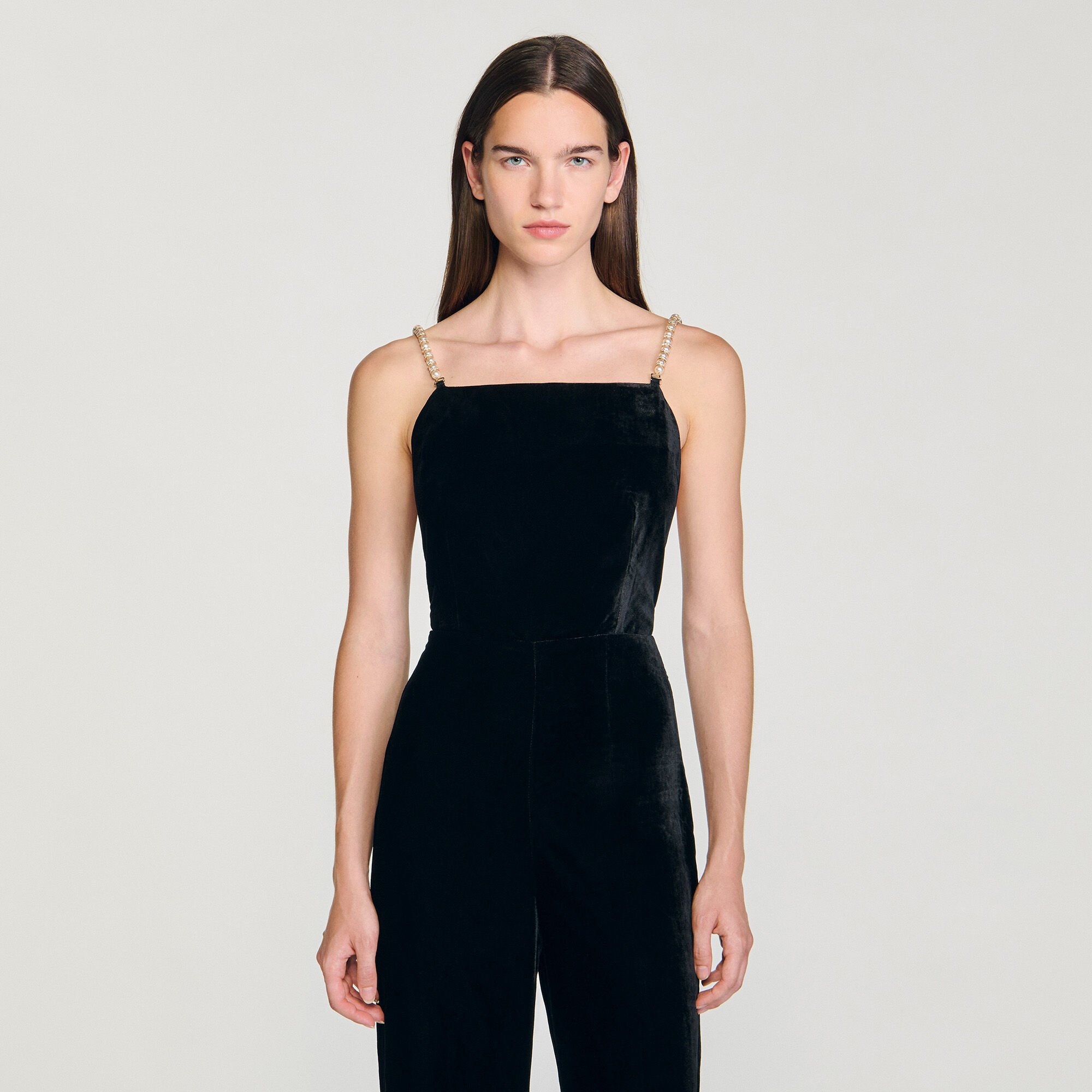 Velvet jumpsuit