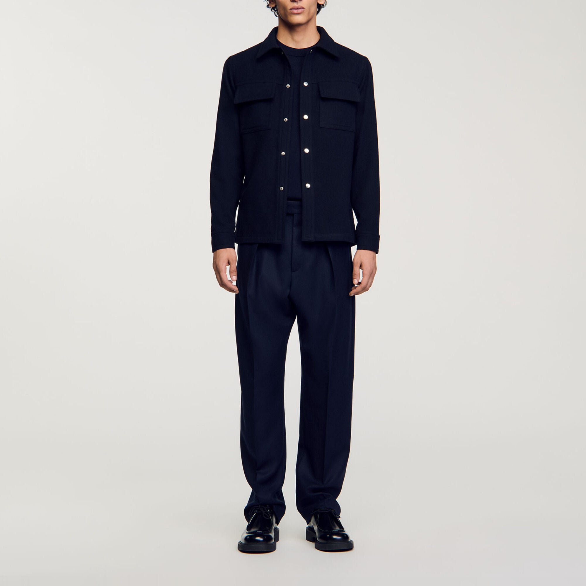 Wool overshirt - Men | Sandro