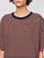 Striped rhinestone T-shirt - Women | Sandro