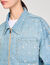 Beaded and rhinestone denim jacket