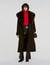 Coat with shearling collar - Women | Sandro