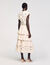Long frilled skirt