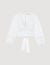Poplin crop top