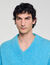 V-neck long-sleeve jumper