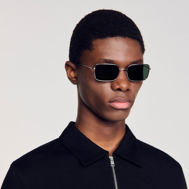 Rectangular sunglasses