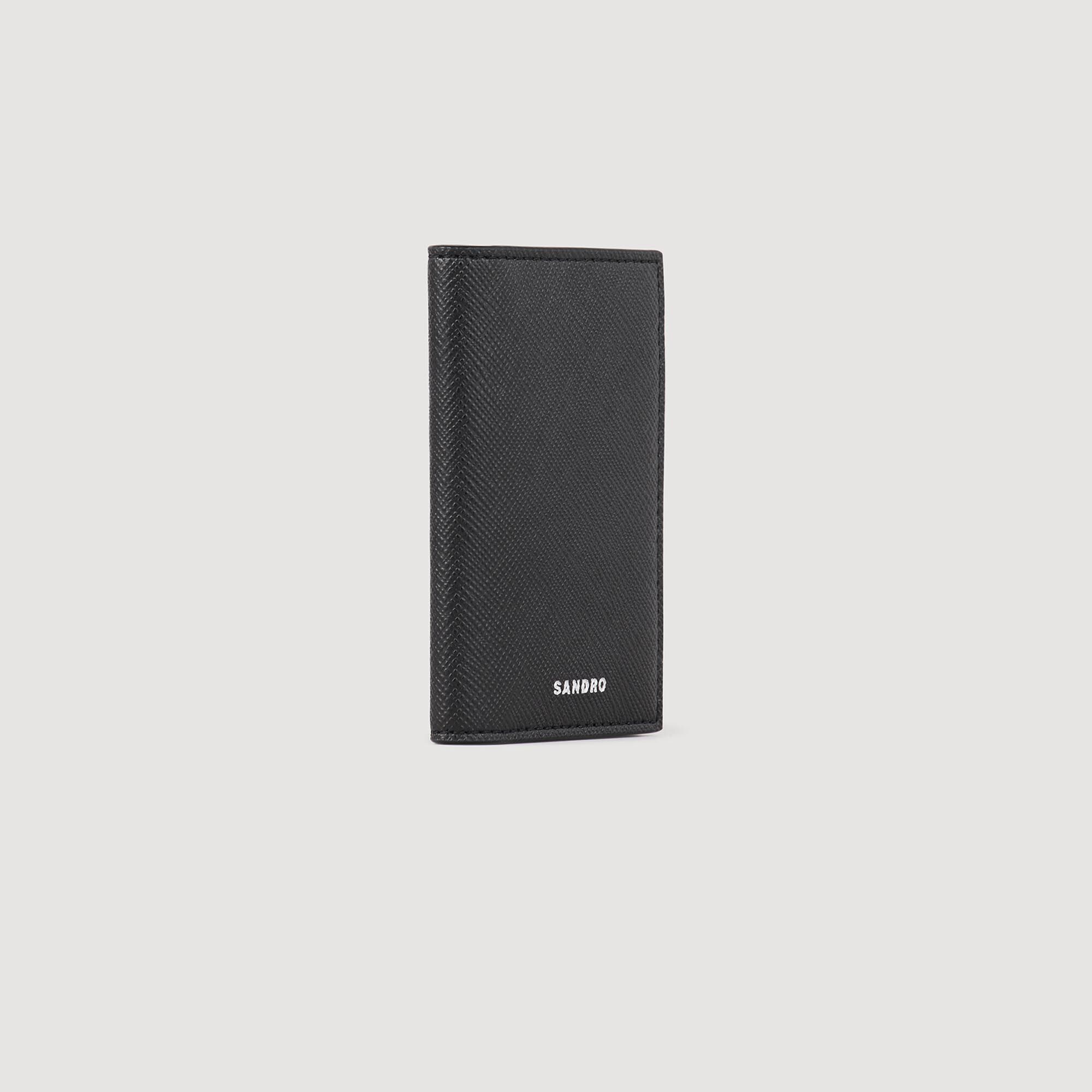 Reconstituted leather leather wallet