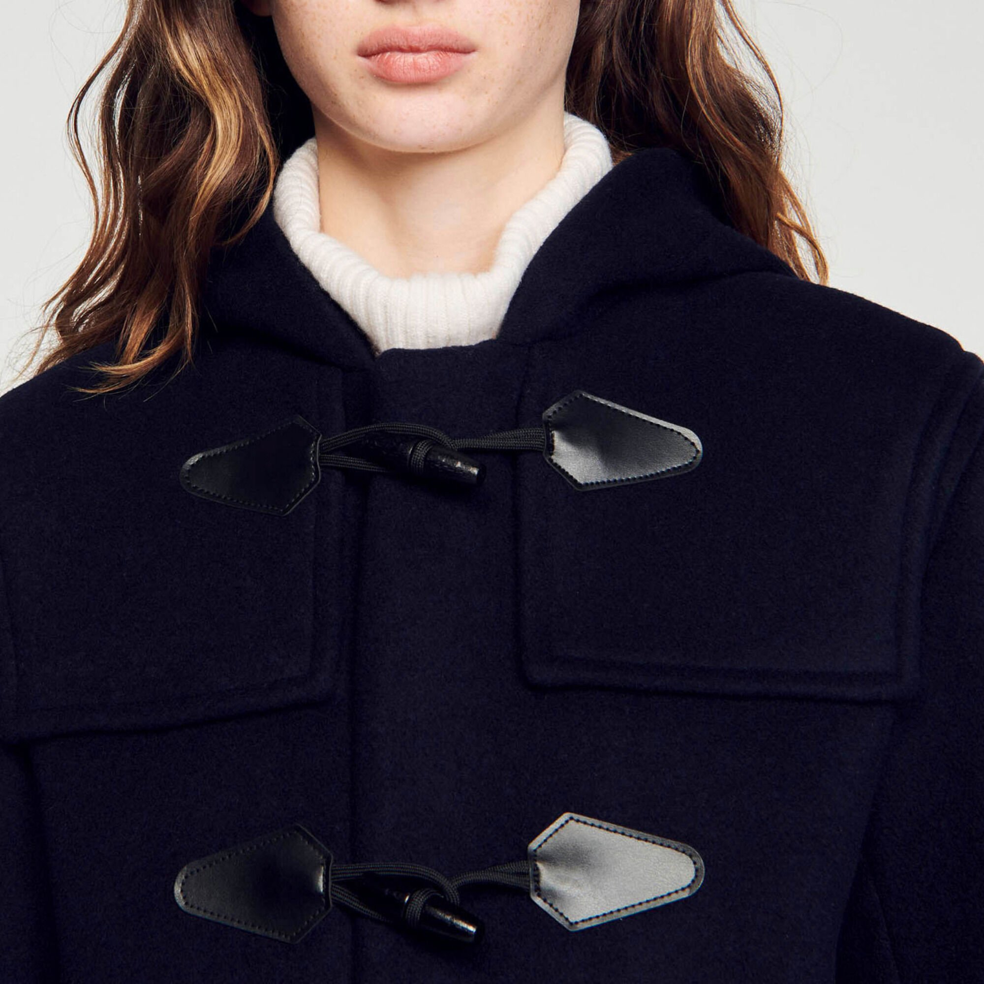 Long duffle coat