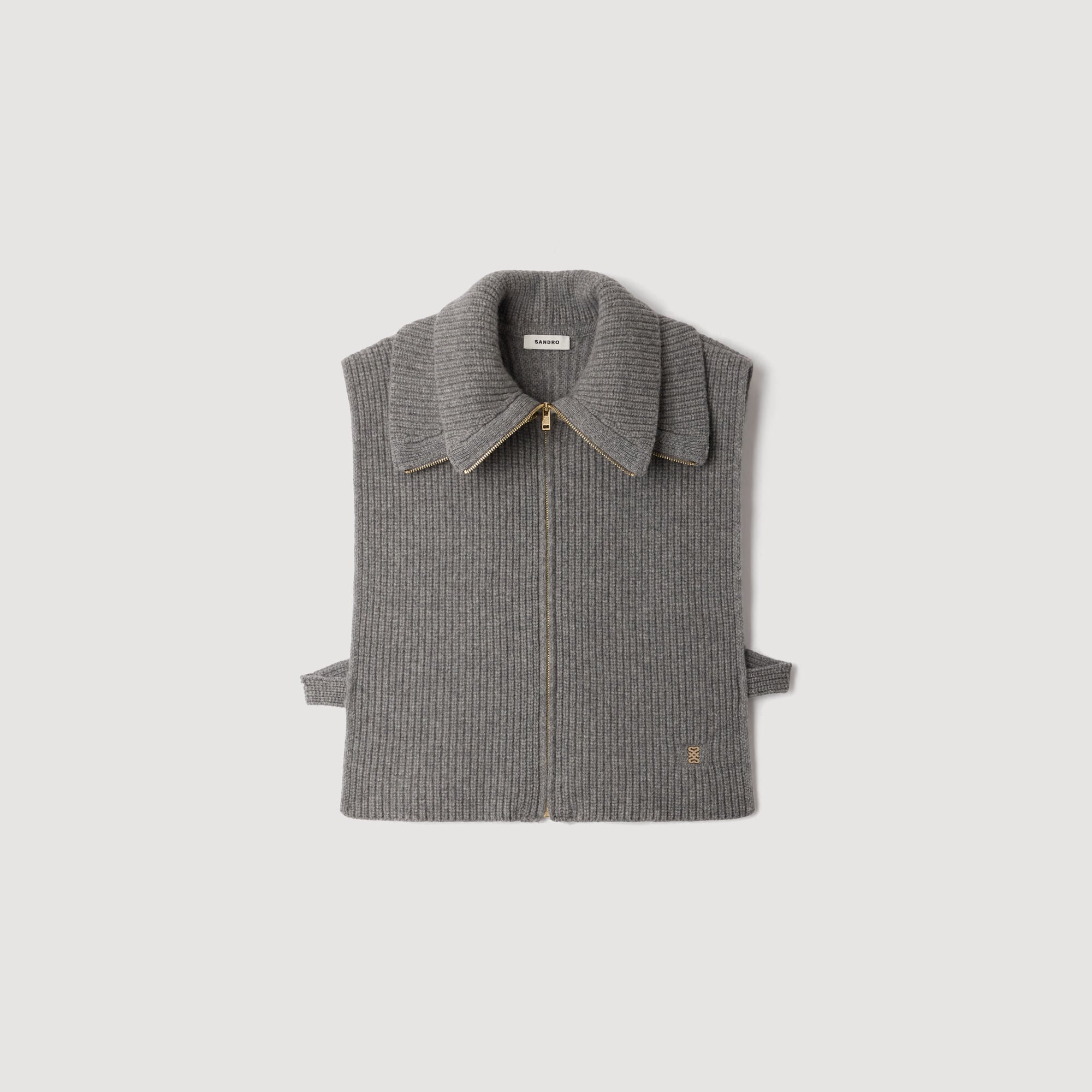 Zipped trucker collar - Women | Sandro