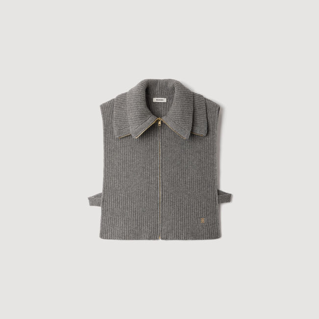 Zipped trucker collar - Women | Sandro