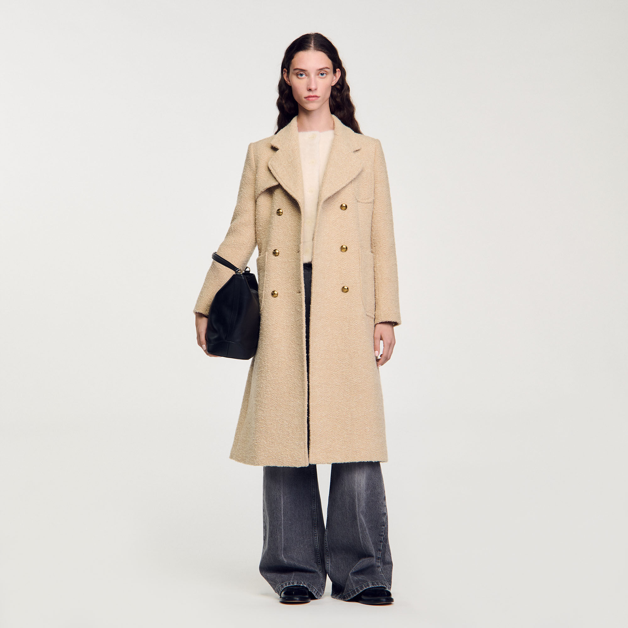 Wool coat women uk store