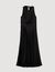 Pleated maxi dress