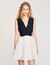 Two-tone short dress
