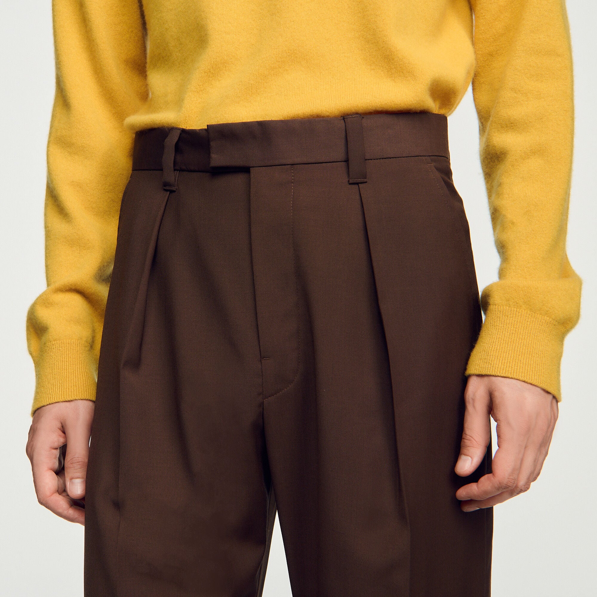 Wide-leg wool trousers - Men | Sandro