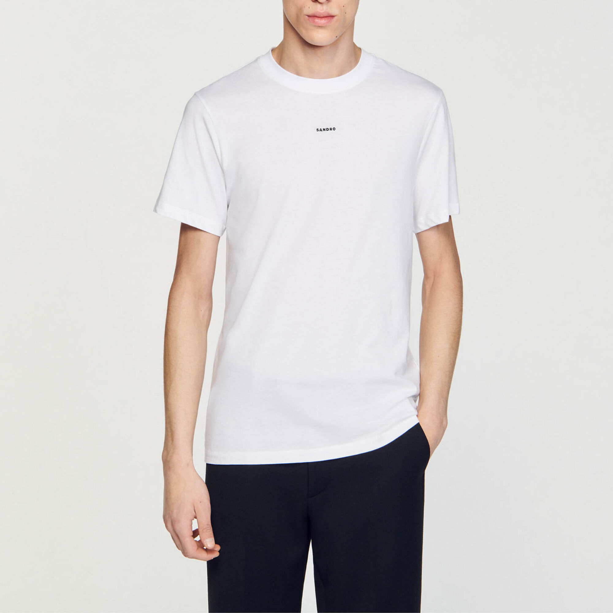 Short-sleeved T-shirt - Men | Sandro