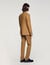 Double-breasted wool suit jacket