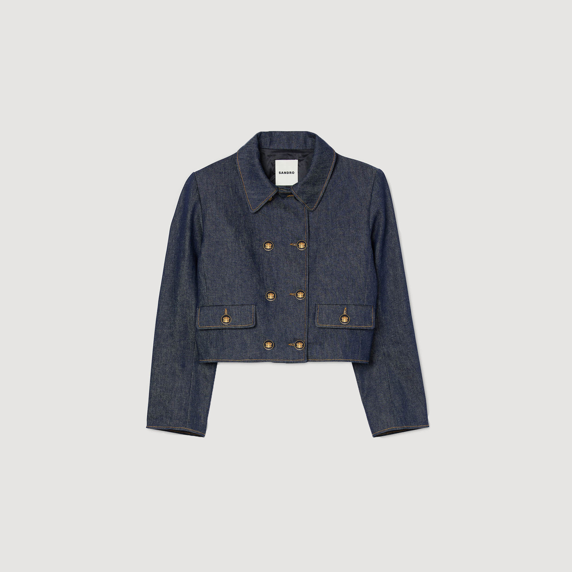 Denim tailored jacket