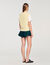 Dual-material knit jumper