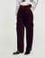 Velvet cargo trousers