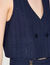 Waistcoat-style top