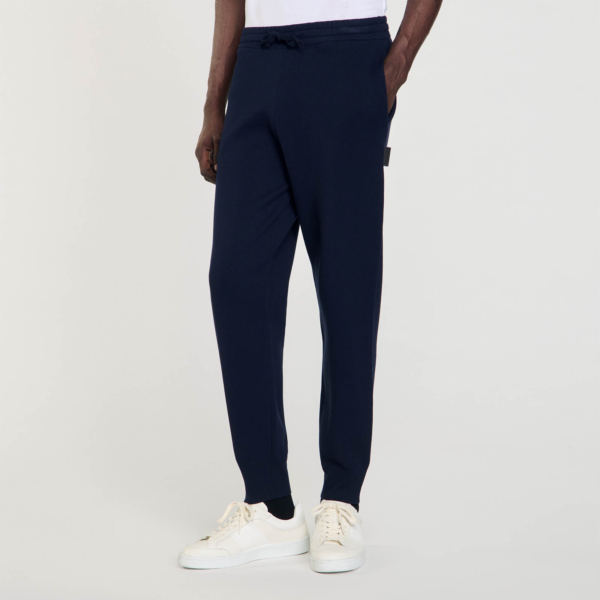 Knit jogging bottoms