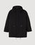 Fleece parka in technical fabric
