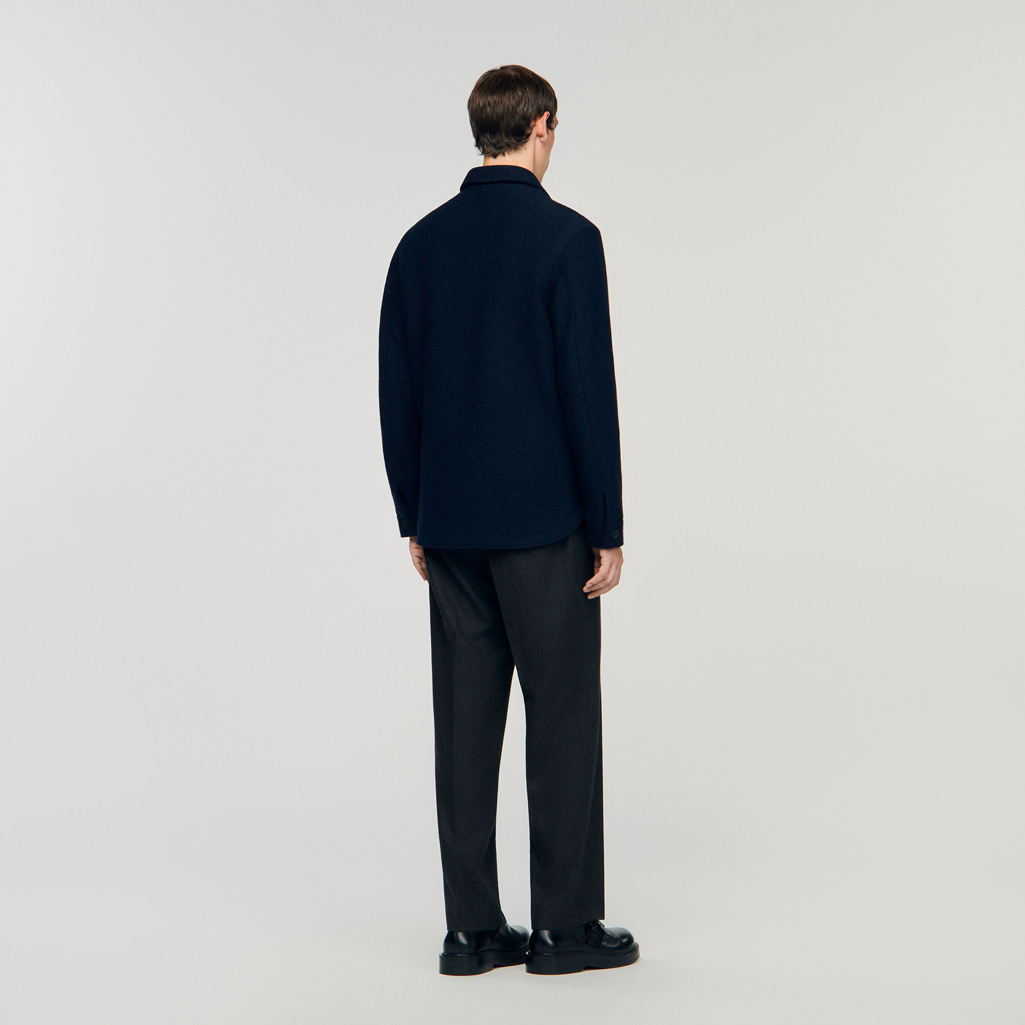 Wool overshirt