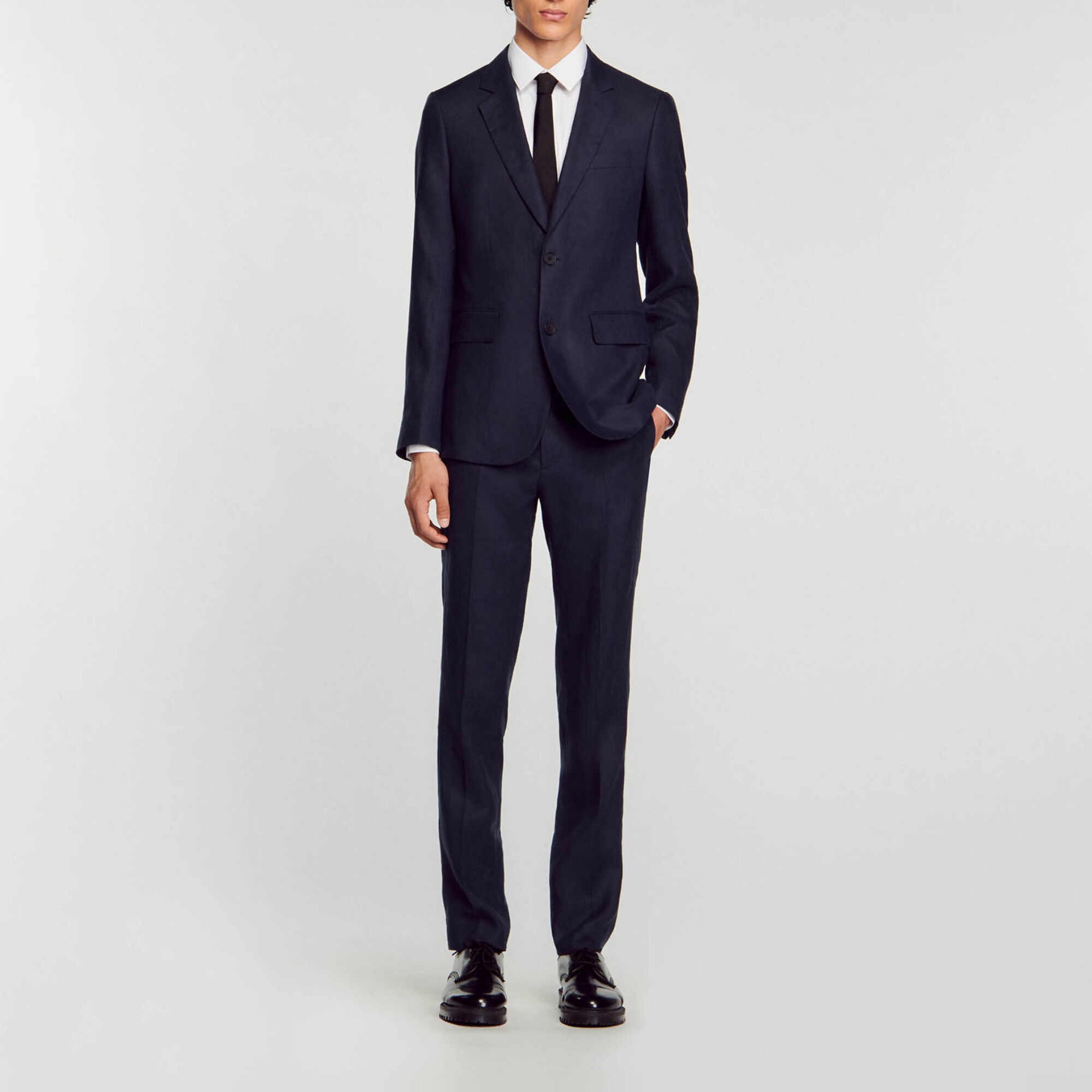 Linen suit jacket