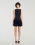 Short velvet dress with beads - Women | Sandro