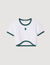 Two-tone cropped T-shirt
