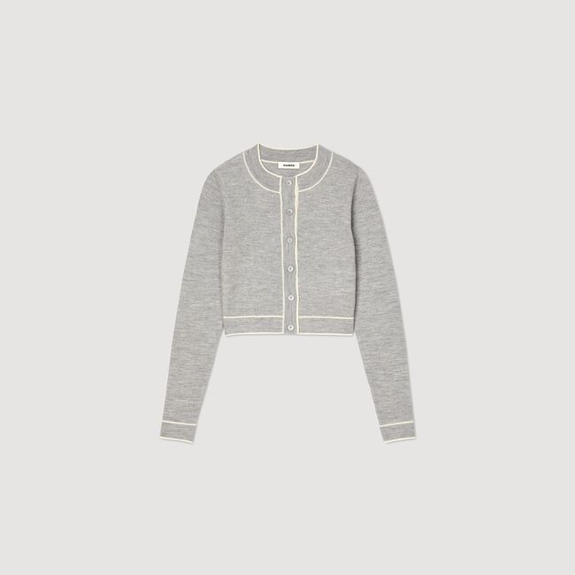 Cropped cardigan