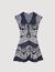 Short bandana-motif dress