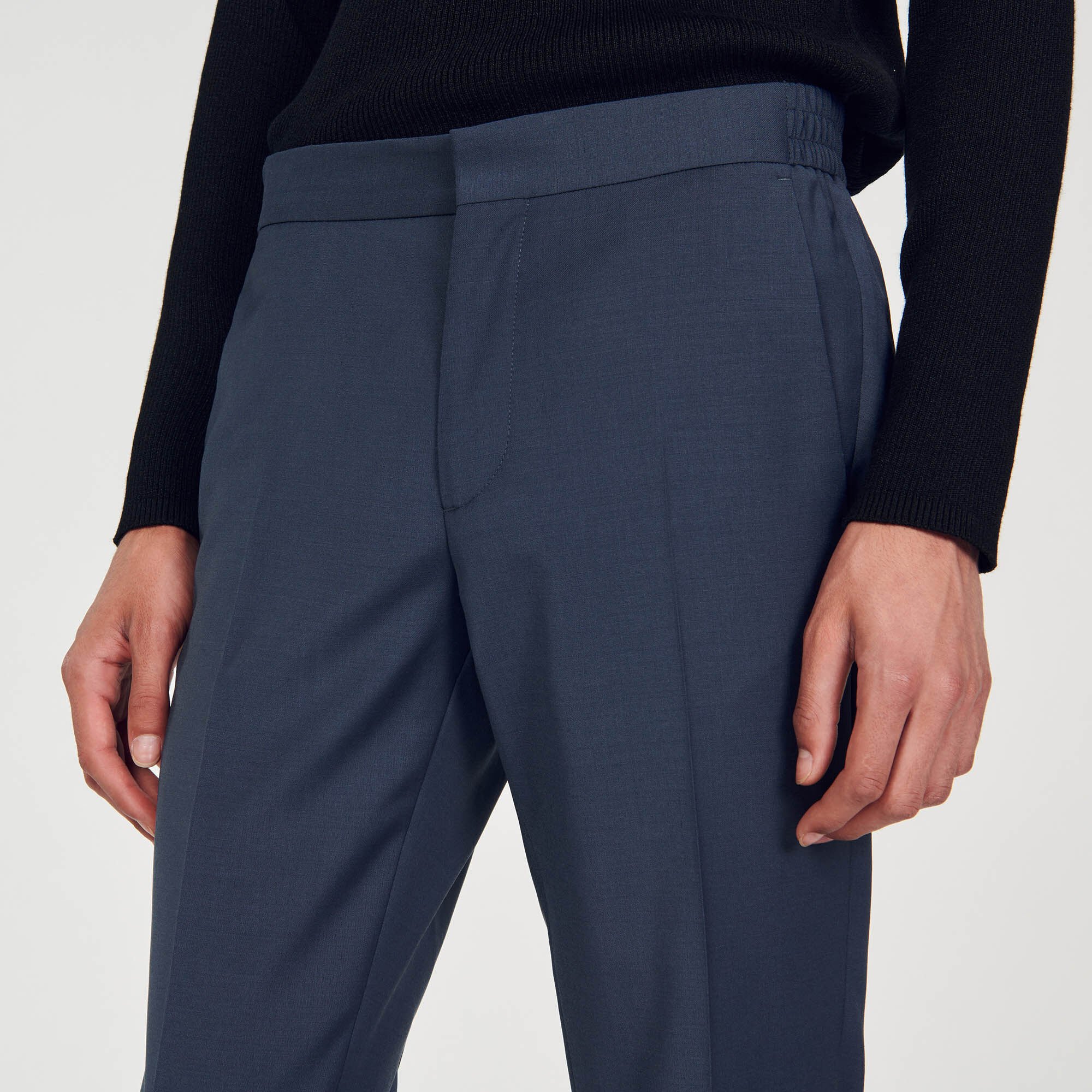 Virgin wool trousers