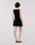 Short two-tone skirt