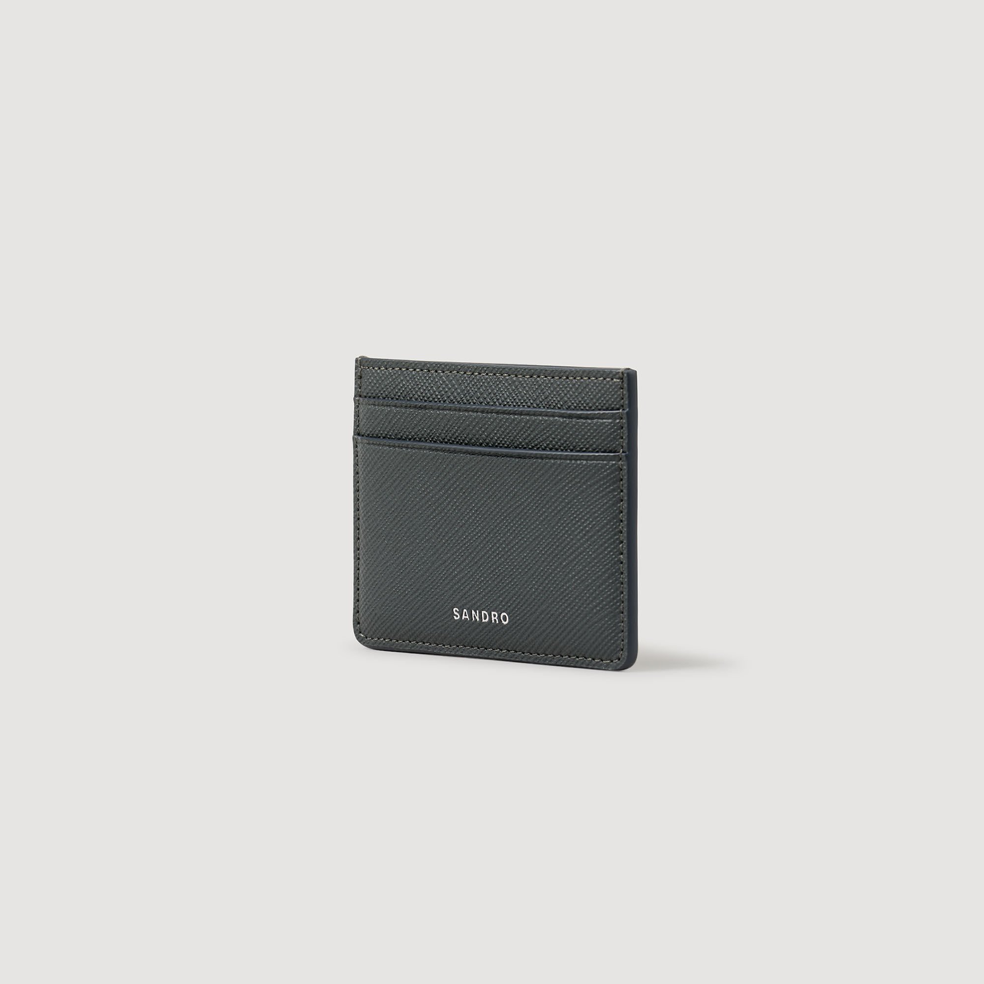 Reconstituted leather cardholder