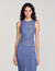 Knit midi dress