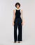 Two-tone knit bodysuit